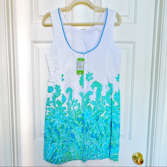 NWT Lilly Pulitzer Carlow Shift Dress 14 - Picture 3 of 4
